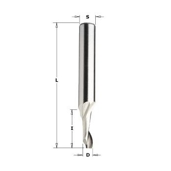Fraise helicoid. z1  pour alu/pvc d 14 x 8 x 80 8 s dx