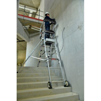 Pate forme roulante à hauteur réglable 3m05 à 3m80
