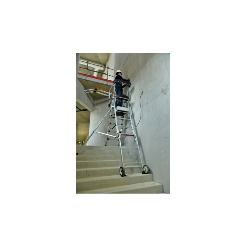 Pate forme roulante à hauteur réglable 3m05 à 3m80